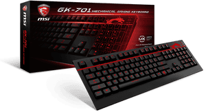 Gk 701 Mechanical Gaming Keyboard, HD Png Download PNG image with transparent background