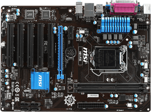 Motherboard Intel Lga 1155 Asus Lga - Msi H81 P33, HD Png Download PNG image with transparent background