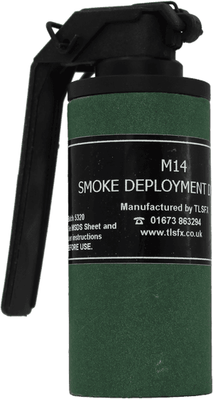 M14 Smoke Grenade , Png Download - Water Bottle, Transparent Png PNG