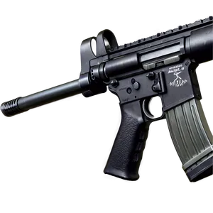 M16 Rifle Aim Png Ptu PNG Image