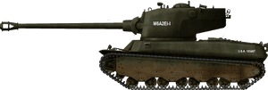 Heavy Tank M6a2e1 - M6 Tank, HD Png Download PNG with transparent background