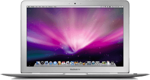 Mac Book Air Galaxy Wallpaper PNG image with transparent background