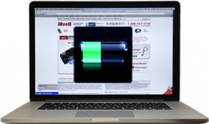 Mac Book Pro Battery Service Notification PNG image with transparent background