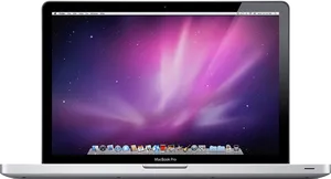 Mac Book Pro Front View PNG Image