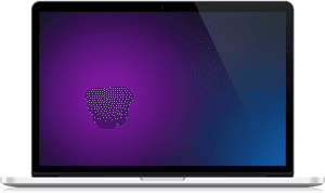 Mac Book Pro Front View PNG image with transparent background