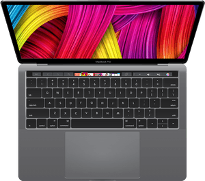 Mac Book Pro Open Display PNG image with transparent background