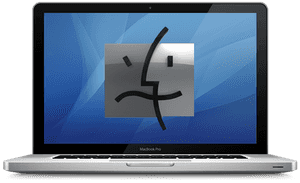 Mac Book Prowith Error Icon PNG image with transparent background