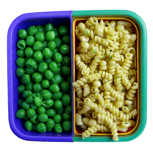 Macaroni and Peas Toddler Meal PNG icb8 PNG