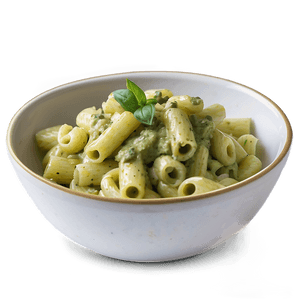Macaroni with Pesto Sauce PNG xie PNG