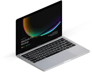 Macbook Pro Mockup Presentation PNG Image