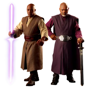 Mace Windu Jedi Council Png 10 PNG Image