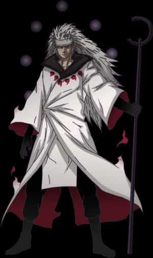 Madara_ Uchiha_ Animated_ Character PNG with transparent background