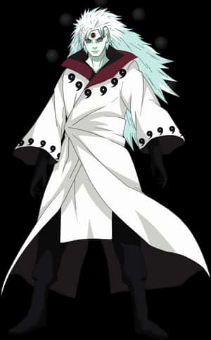 Madara Uchiha Anime Character PNG image with transparent background