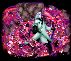 Madara Uchiha Power Surge PNG image with transparent background