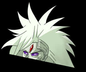 Madara Uchiha Sharingan Glare PNG image with transparent background