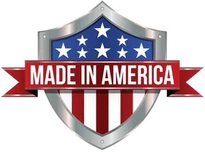 Madein America Shield Badge PNG Image