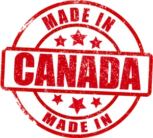 Madein Canada Stamp PNG Image