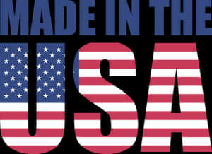 Madein U S A Patriotic Graphic PNG image with transparent background