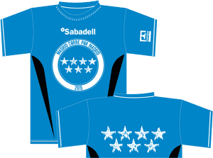 Madrid Corre Por Madrid2015 Event T Shirt Design PNG with transparent background
