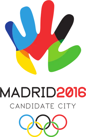 Madrid2016 Olympic Bid Logo PNG Image