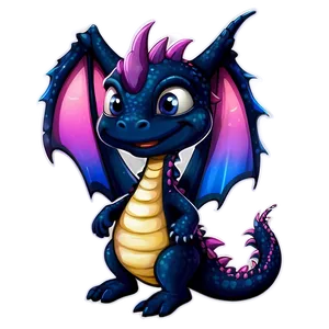 Magic Cute Dragon Png Qlj33 PNG Image