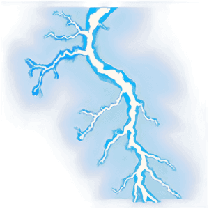 Magic Lightning Bolt PNG gqd PNG