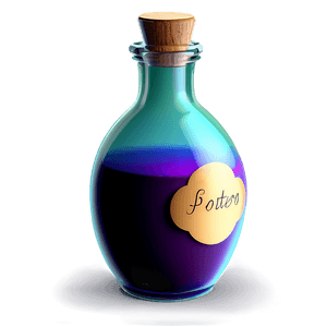 Magic Potion Bottle PNG 05062024 PNG image with transparent background