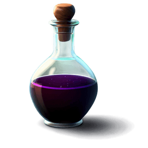 Magic Potion Bottle PNG bbx PNG image with transparent background