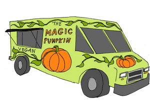 Clipart Pumpkin Truck , Transparent Cartoons - Magic Pumpkin Food Truck, HD Png Download PNG image with transparent background