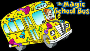Transparent Bus Clip Art - Magic School Bus Png, Png Download PNG