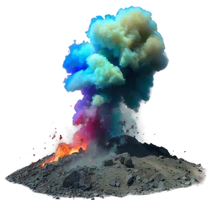 Magic Smoke Explosion Png Icl3 PNG Image