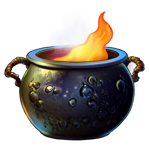 Magic Witch Cauldron Png Wsm74 PNG Image