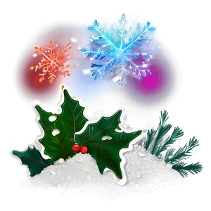 Magical Christmas Snowfall Png Vdo93 PNG Image