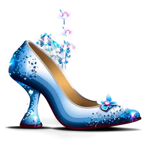 Magical Cinderella Shoe Png Bvd86 PNG Image