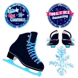 Magical Ice Skating Night PNG 15 PNG with transparent background