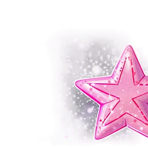 Magical Pink Stars Png Aau12 PNG Image