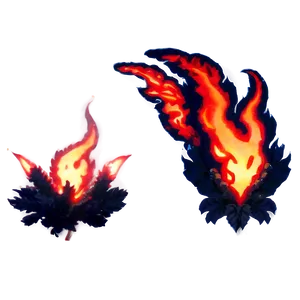 Magical Red Fire Glow Png Gud PNG Image