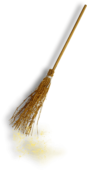 Broom Magic Witch Clip Art - Witch Broom Png, Transparent Png PNG image with transparent background