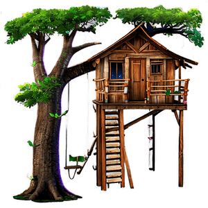 Magical Tree House PNG ton PNG