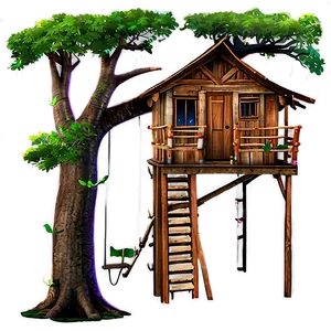 Magical Tree House Png Ton PNG Image