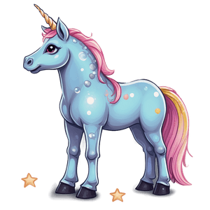 Magical Unicorn PNG oat54 PNG image with transparent background