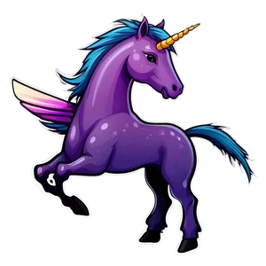 Magical Unicorn Stickers Png 61 PNG Image