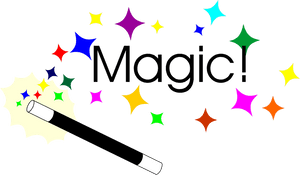 Magic - Magic Wand Poof, HD Png Download PNG