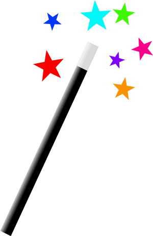 Magic Wand Clipart, HD Png Download PNG