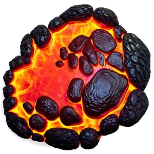 Magma Lava Splash Png Thq78 PNG Image