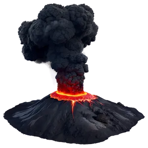 Magma Volcanic Activity Png 06292024 PNG Image