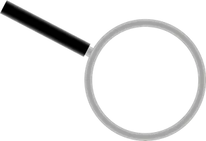 Magnifying Glass Detective Tool PNG Image