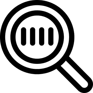 Magnifying Glass Icon PNG with transparent background