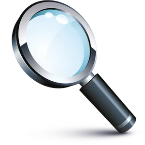 Magnifying Glass Vector Illustration PNG Image