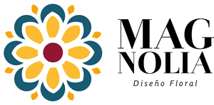 Magnolia Floral Design Logo PNG image with transparent background